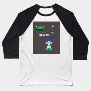 UFOS Encounters Baseball T-Shirt